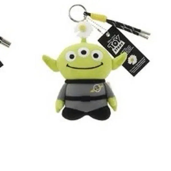 [BUNJANG] Disney Pixar Toy Story Alien Peace Minus One Plush Keychain / 토이 스토리 피스마이너스원 알린 플러쉬 키링