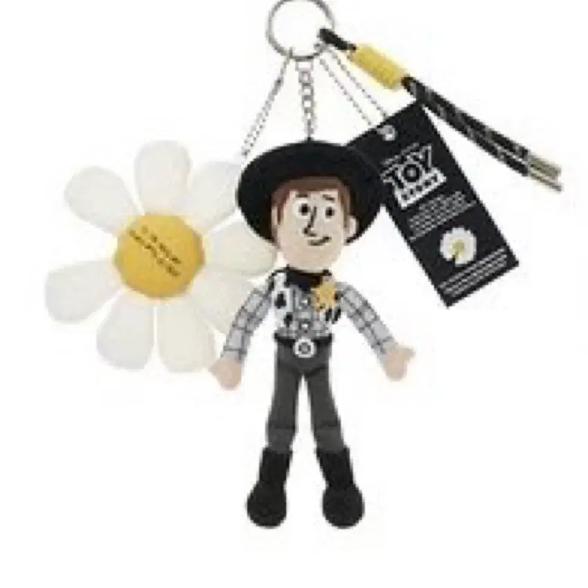 [BUNJANG] Piece de Resistance Woody Plush Keychain / 토이 스토리 피스마이너스원 우디 플러시 키링