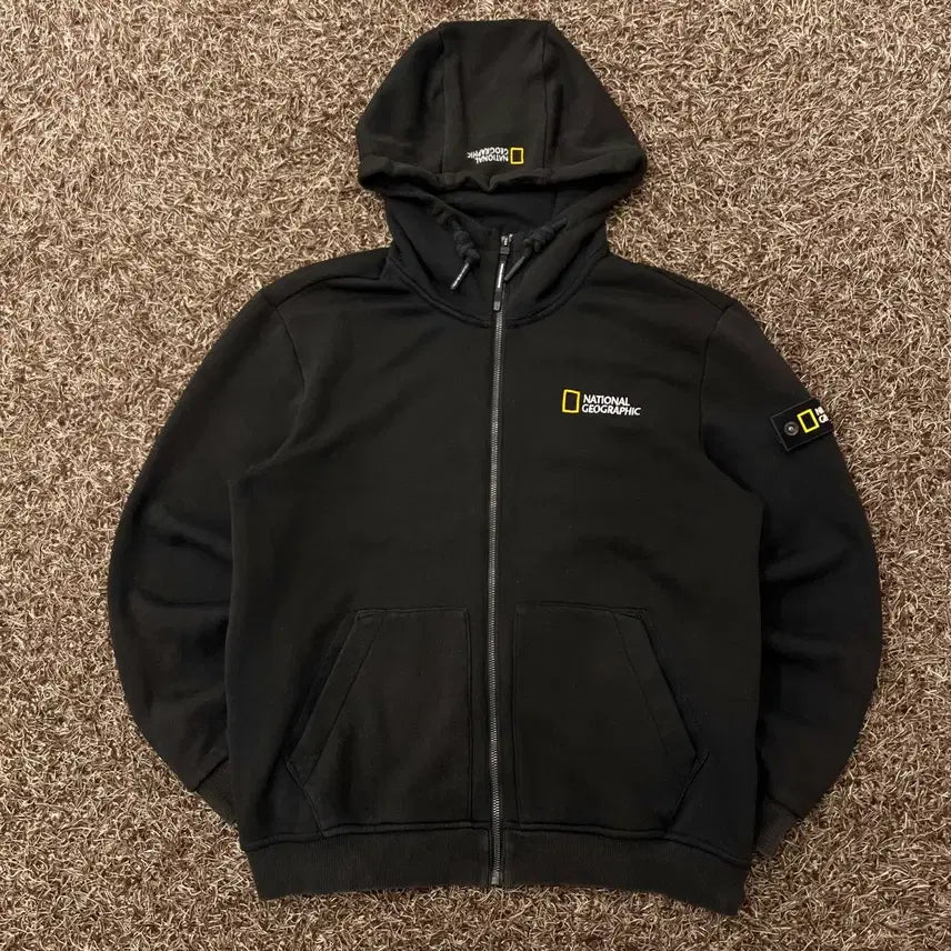 [BUNJANG] National Geographic Hooded Zip-up / L 내셔널지오그래픽 후드집업