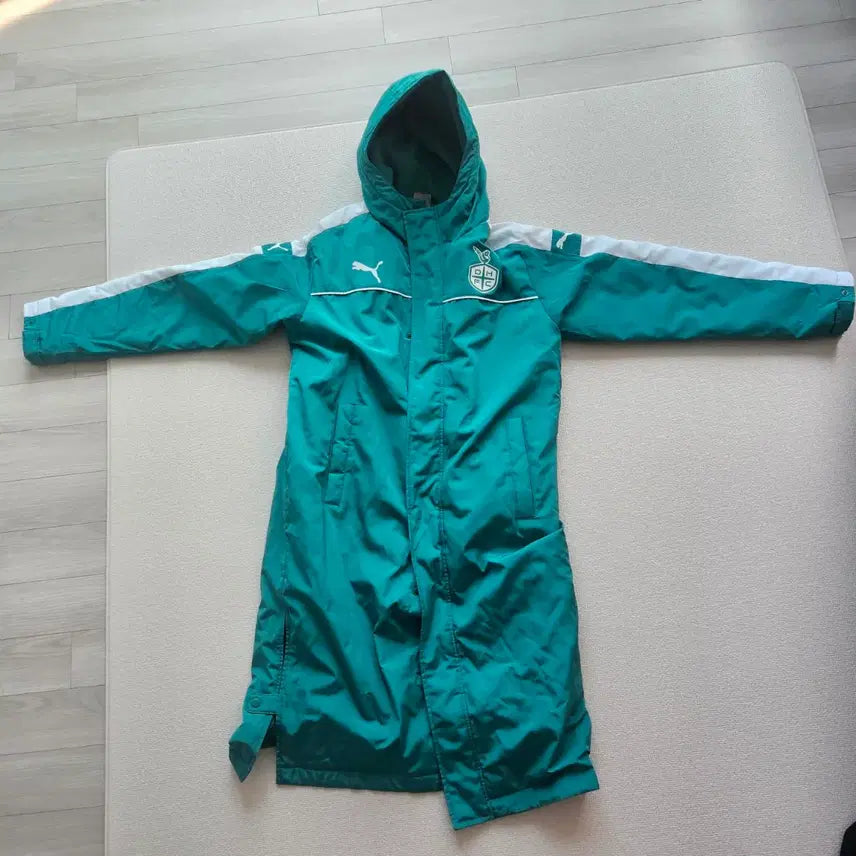 [BUNJANG] Daejeon Hana Citizen Long Padding Jacket / 대전 하나 시티즌 롱패딩