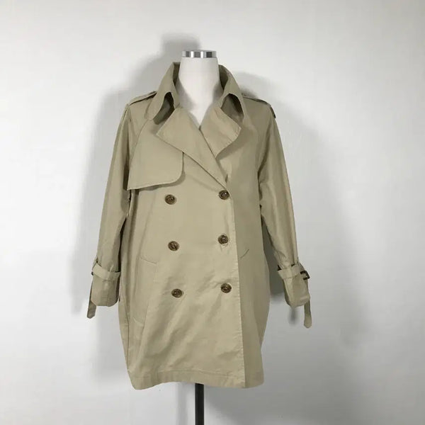 [BUNJANG] THEMUBRAND Trench Coat Beige / THEMUBRAND트렌치자켓F호호상점