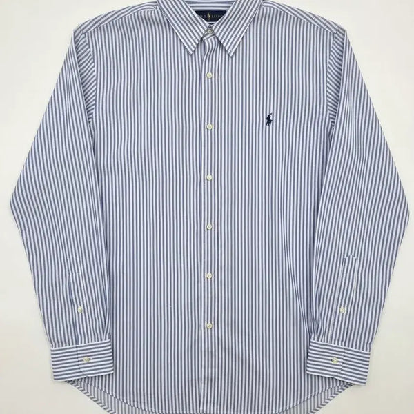 [BUNJANG] Polo Ralph Lauren Striped Shirt XXL / 폴로 랄프로렌 스트라이프 셔츠 XXL