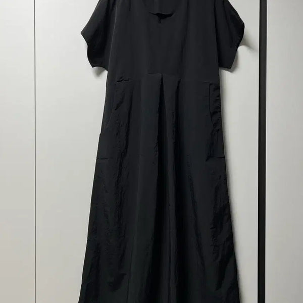 [BUNJANG] V-Neck Long Length Dress / 브이넥 롱기장 원피스