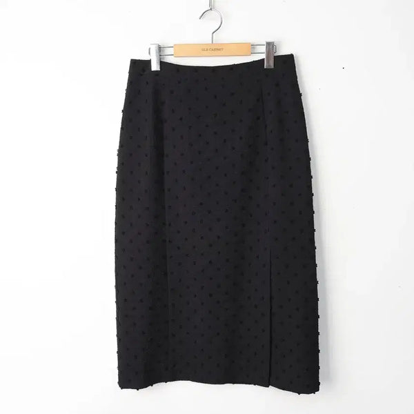 [BUNJANG] General Idea Textured Bubble H-Line Long Skirt / 29/제너럴아이디어 텍스처드 버블 H라인 롱스커트