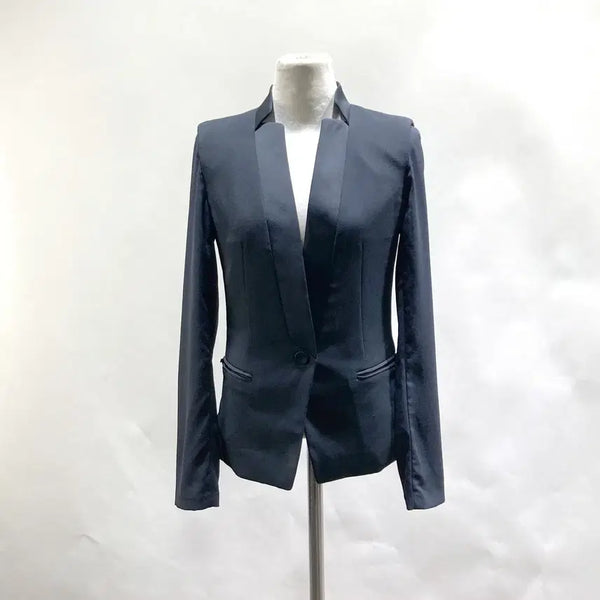 [BUNJANG] It Michaa Women's Casual Jacket Navy XS / 잇미샤 여성 캐주얼자켓 네이비 XS 영구제 중고장터