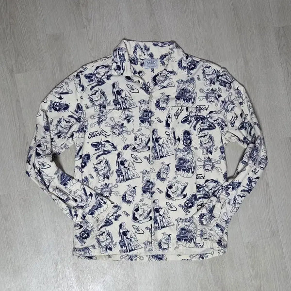 [BUNJANG] Fuct SSDD x Coop Flannel Shirt - Size L / L사이즈 fuct ssdd x coop 플란넬 셔츠