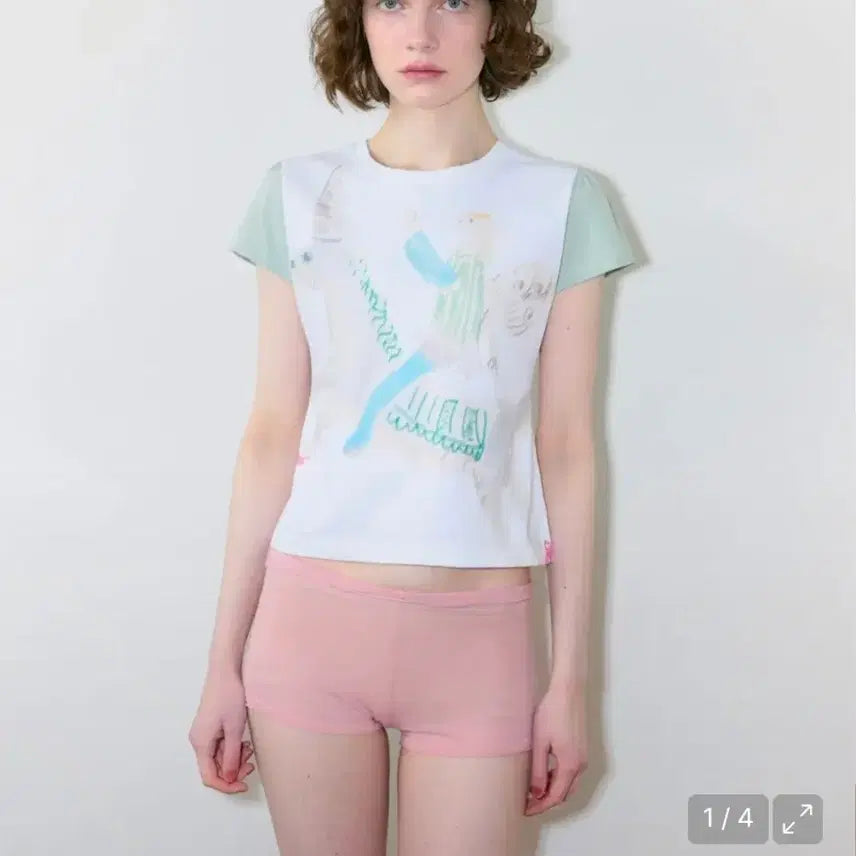 [BUNJANG] SINOON Puff Sleeve T-Shirt / 시눈 퍼프 티셔츠