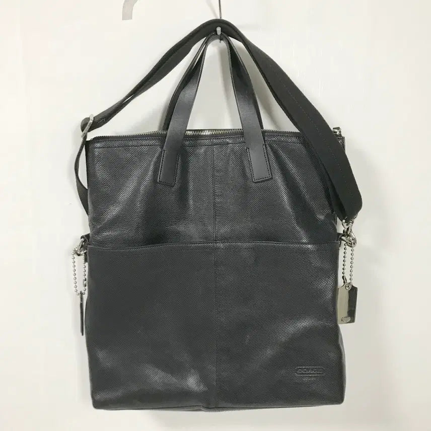 [BUNJANG] Coach Leather Tote Bag Crossbody / 코치 레더 토트백 크로스백 호호상점