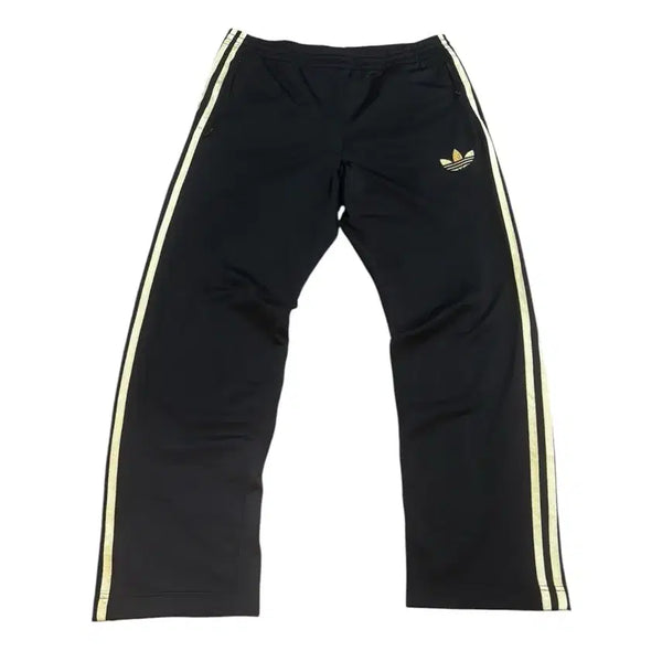 [BUNJANG] Adidas Firebird Track Pants Black Gold / 아디다스 구파이어버드 검골 트랙 팬츠