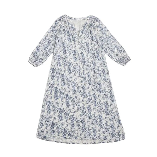 [BUNJANG] Mon Monde Women's V-Neck Floral Midi Dress IV / 여성F/ mon monde 브이넥 잔꽃원피스IV 34-7