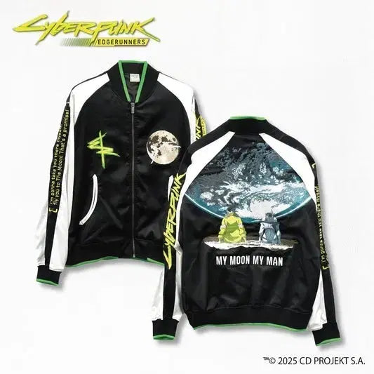 [BUNJANG] Cyberpunk: Edgerunners Sukajan Jacket / 사이버펑크 엣지러너 스카잔