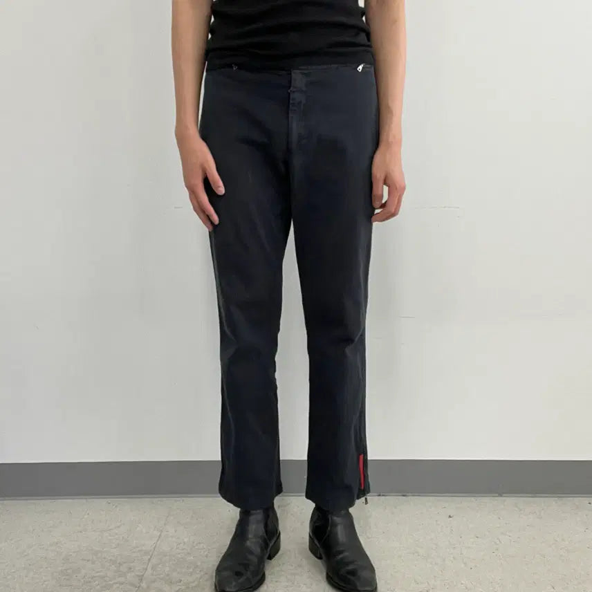 [BUNJANG] Prada Sport Side Zip Tech Pants / PRADA 프라다 스포츠 사이드 지퍼 테크 팬츠 44