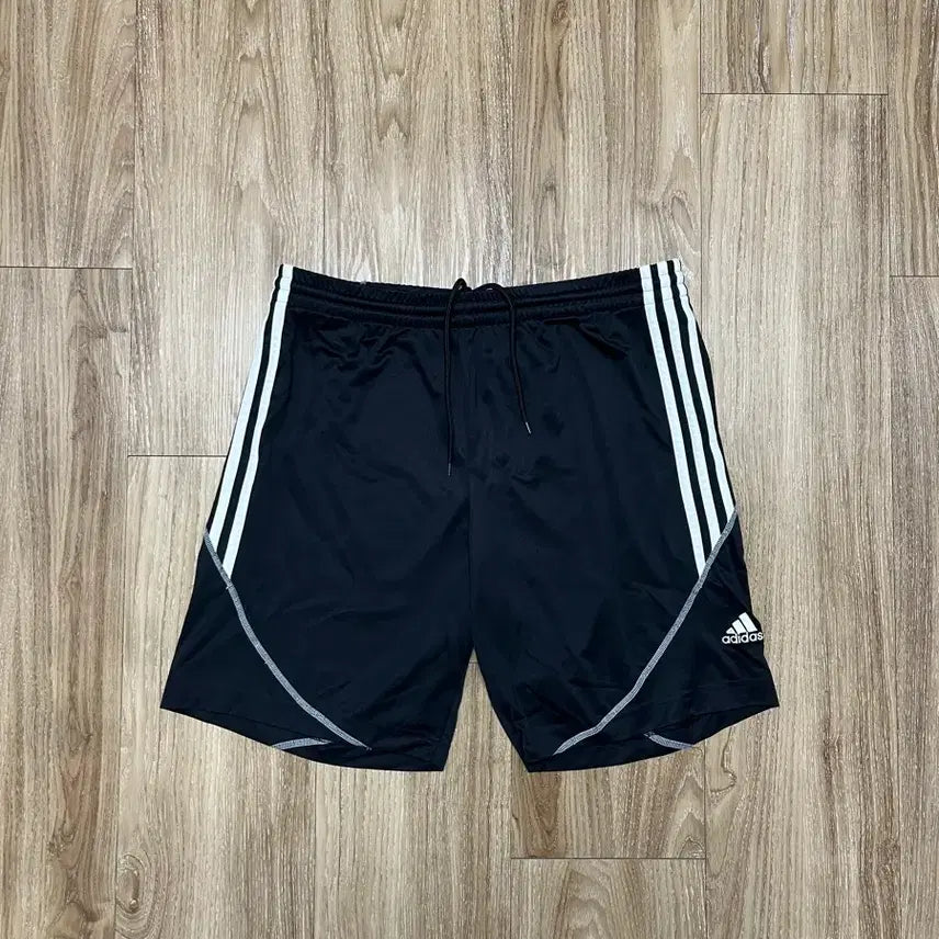 [BUNJANG] Adidas Men's L Black/XL Black & White Athletic Shorts / 아디다스 반바지 100