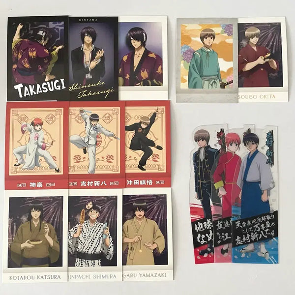 [BUNJANG] Gintama Paka TakaSugi Shinpachi Kagura Goods Set / 은혼 파샤 타카스기 소고 카구라 신파치 굿즈