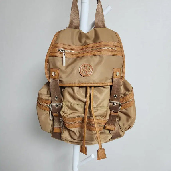 [BUNJANG] Tory Burch Backpack Beige / 토리버치 백팩 베이지색