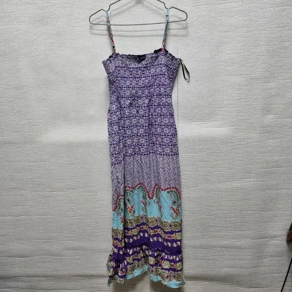 [BUNJANG] Strappy Sleeveless Maxi Dress / 자104 끈나시 롱 원피스