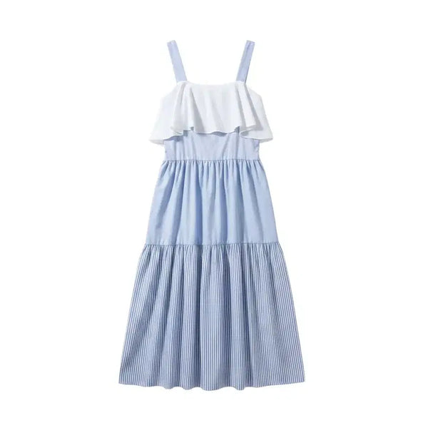 [BUNJANG] ELBON Striped Sleeveless Dress / 여성F/ ELBON 스트라이프 나시원피스 34-10