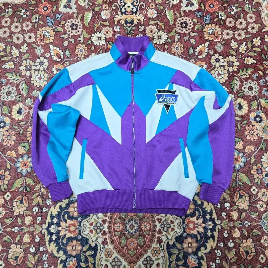[BUNJANG] Asics XGT 100 Track Jacket (L) / 90s 아식스 오리지널 XGT 100 트랙탑 자켓 [L]
