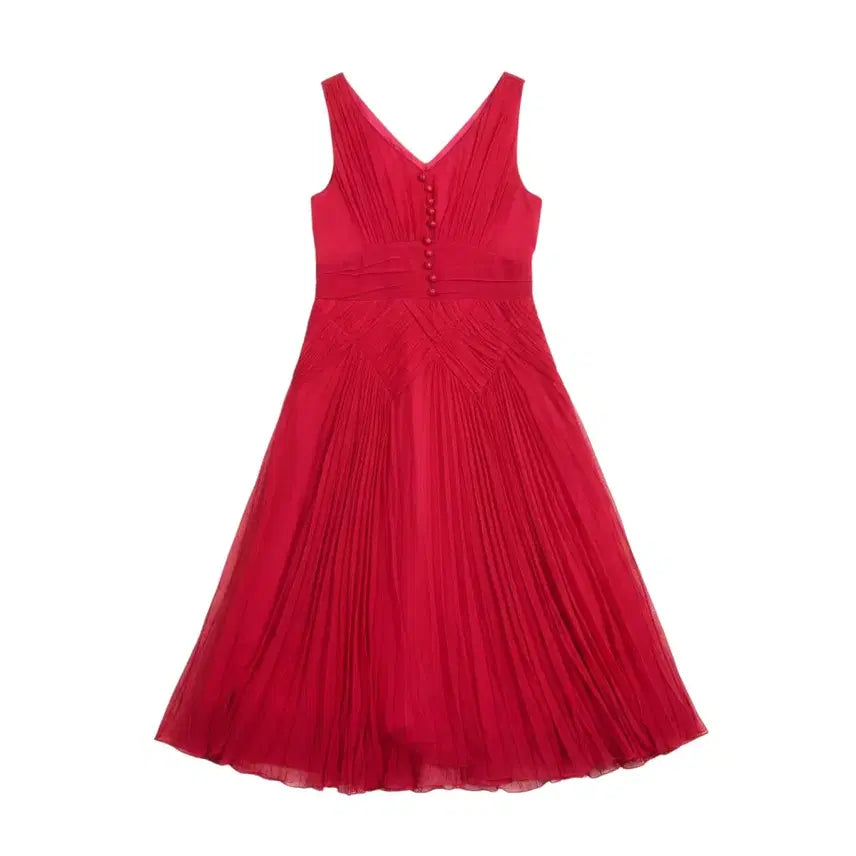 [BUNJANG] Objet 100% Wool Sleeveless Luxury Dress / 여성66/ 오브제 견100 럭셔리 민소매 드레스 34-11