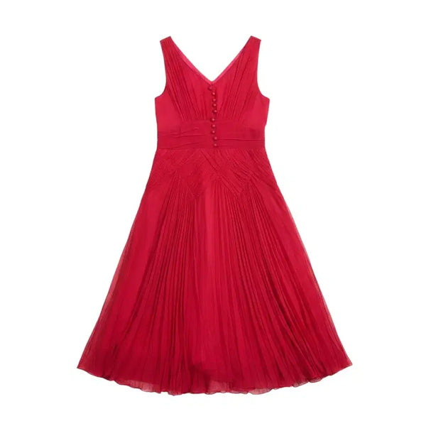 [BUNJANG] Objet 100% Wool Sleeveless Luxury Dress / 여성66/ 오브제 견100 럭셔리 민소매 드레스 34-11