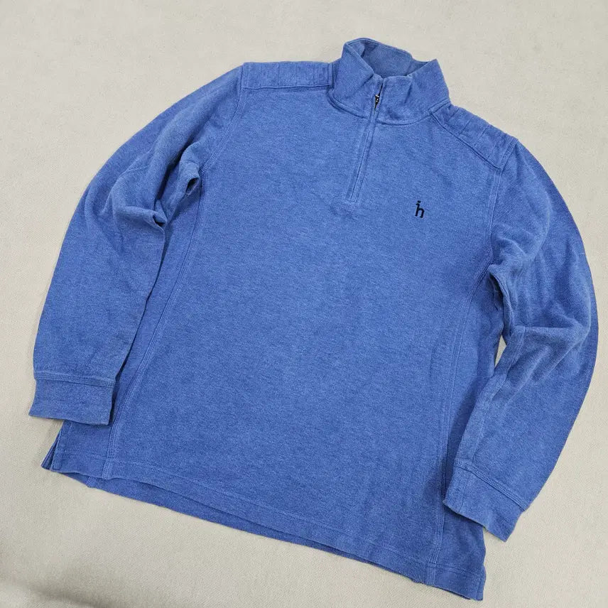 [BUNJANG] Hazzys Half-Zip Long-Sleeve T-Shirt / 100 헤지스 반집업 긴팔 티셔츠 0703Y