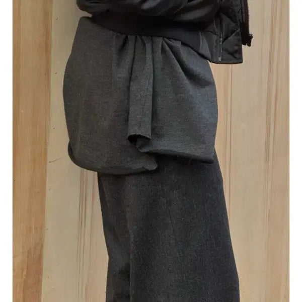 [BUNJANG] Mudule Wool Lounge Pants Dark Grey / 머듈 라운지 팬츠 울 다크그레이 2