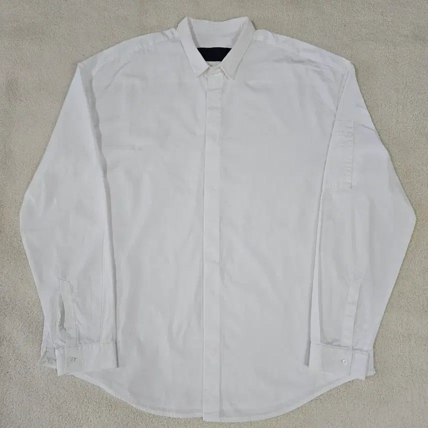 [BUNJANG] Juun.J 18SS MA-1 White Shirt / 준지 18ss MA-1 화이트 셔츠 급처