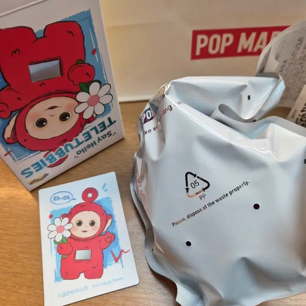 [BUNJANG] Pop Mart Tinky Winky Inflatable Keyring / 팝마트 텔레토비 인형키링 뽀 비닐미개봉