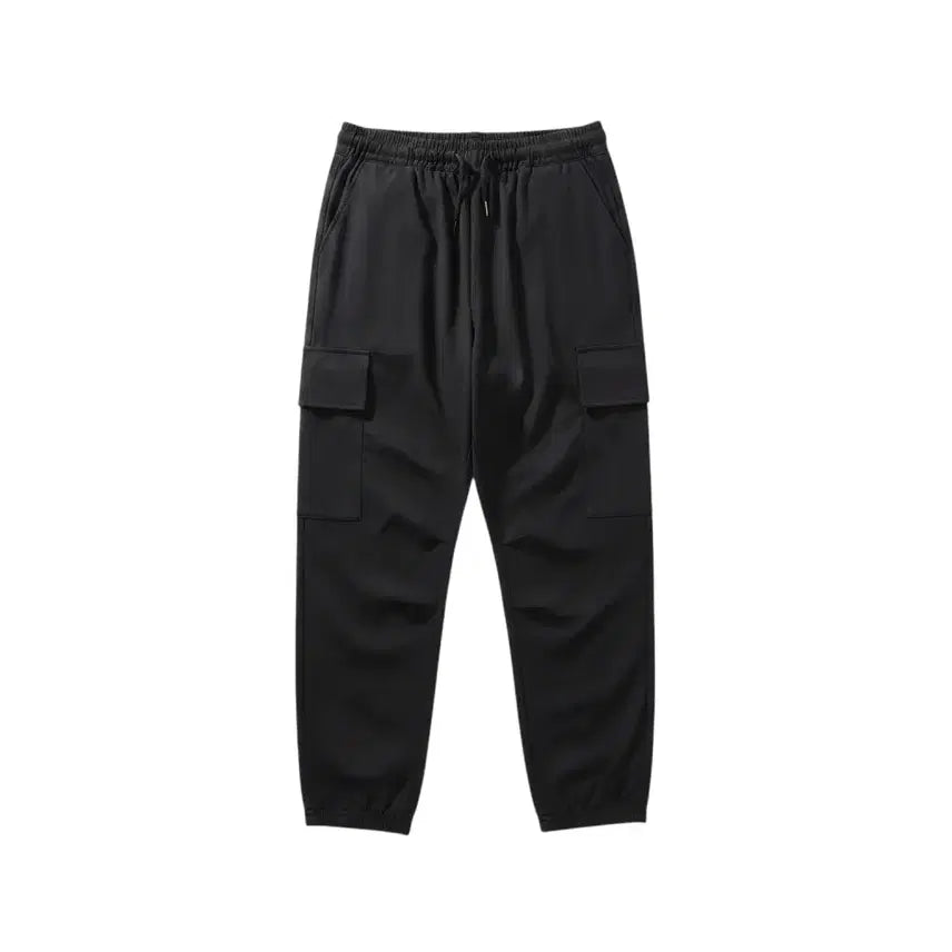 [BUNJANG] Women's Black Banding Jogger Pants XL (32-94) / 여성XL/ 블랙 밴딩 조거팬츠 32-94