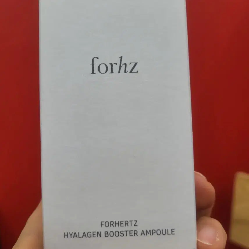 [BUNJANG] Quad Sella Four Hertz Hyalagen Booster Ampoule / (새상품)쿼드쎄라 포헤르츠 히알라겐 부스터 앰플