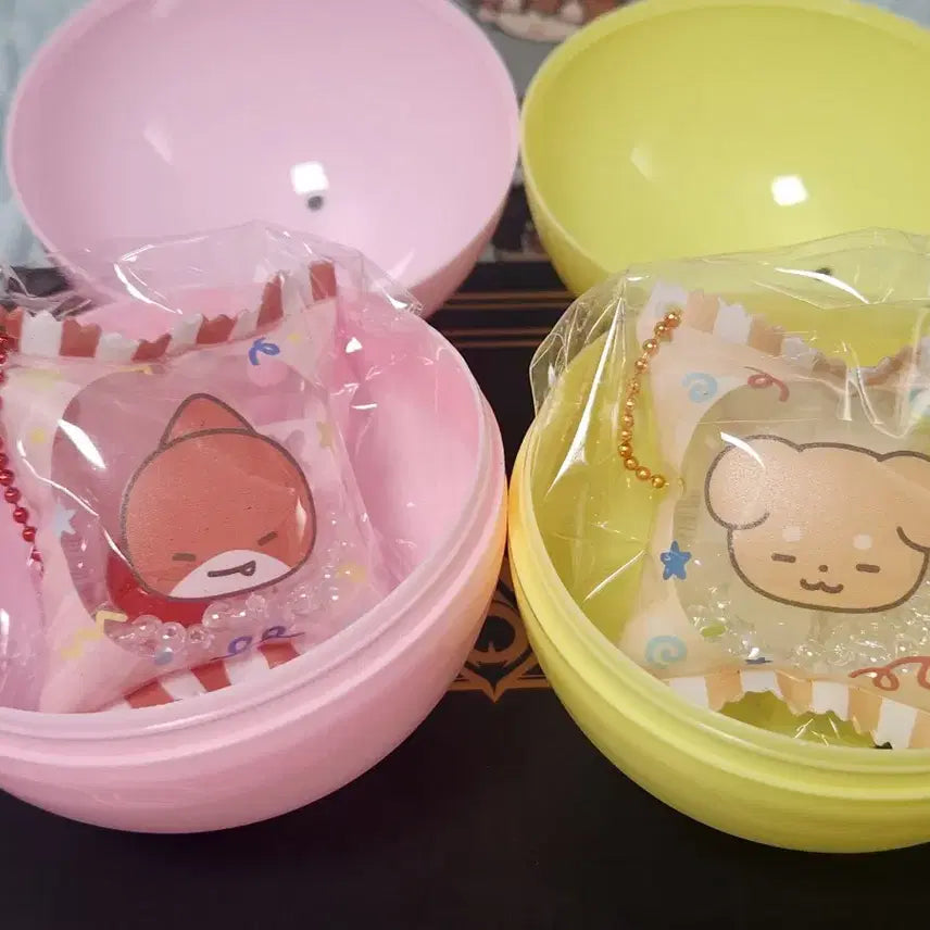 [BUNJANG] Pixelly Raider & Deokgae Snack Bag Keyrings / [판매/교환] 픽셀리 라더, 덕개 과자봉지 키링 판매 혹은 교환합니다!