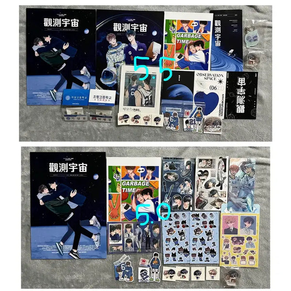 [BUNJANG] Garbage Time SangByeong SangHo ByungChan Fanbook Postcard Sticker Set / 가비지타임 갑타 매입 구함 상뱅 상뱅온 상호 병찬 회지 엽서 스티커