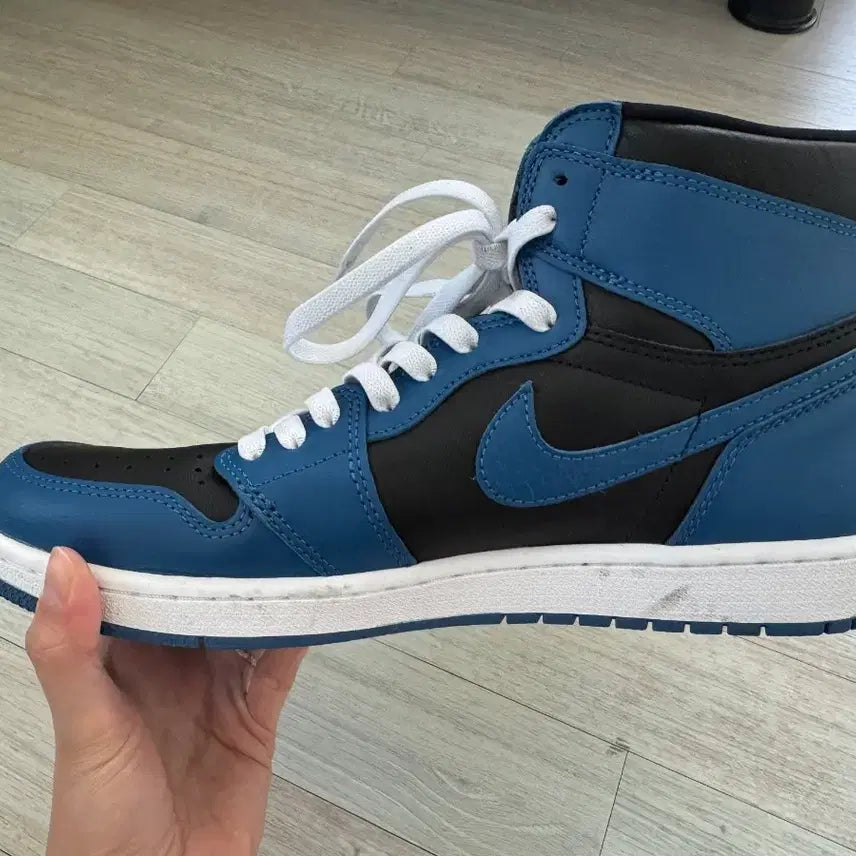 [BUNJANG] Air Jordan 1 Retro High OG Marina Blue Men's / 조던1 레트로 하이 OG 마리나 블루 285
