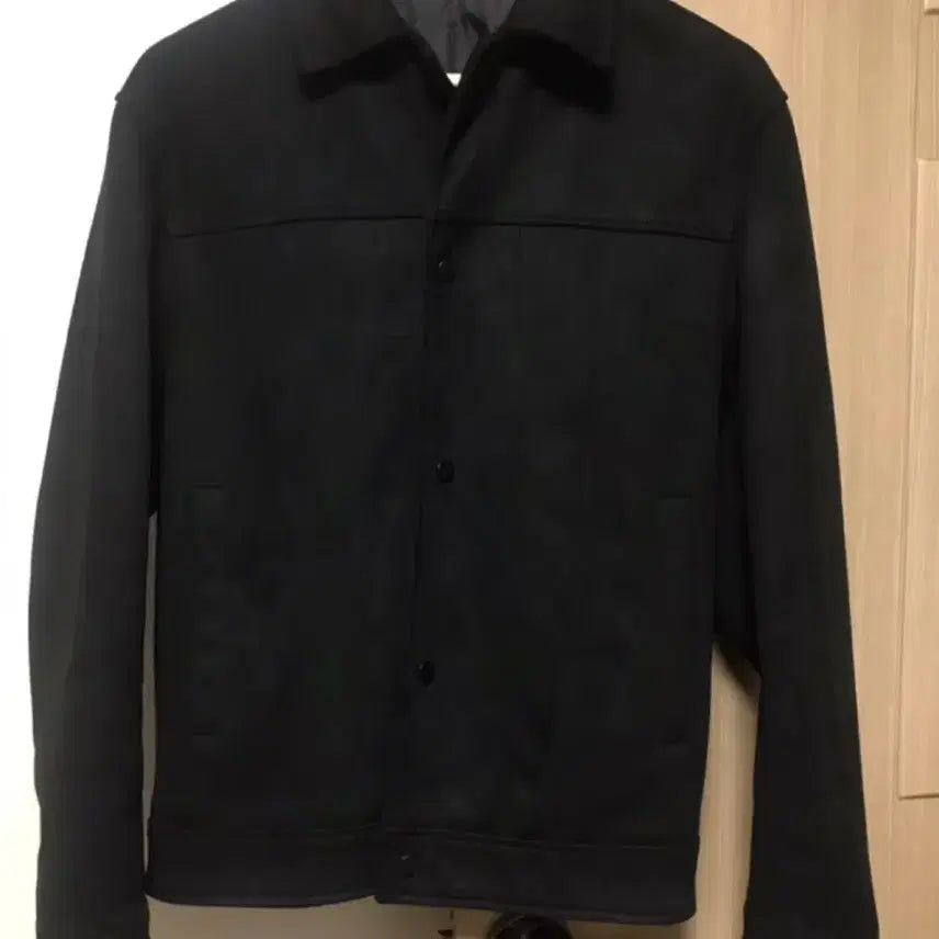 [BUNJANG] Zara Suede Jacket Size 38 Black / 자라 스웨이드 자켓 38사이즈