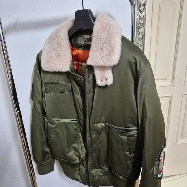 [BUNJANG] Customellow x Avirex Bomber Jacket / 커스텀멜로우 x 아비렉스 항공 자켓