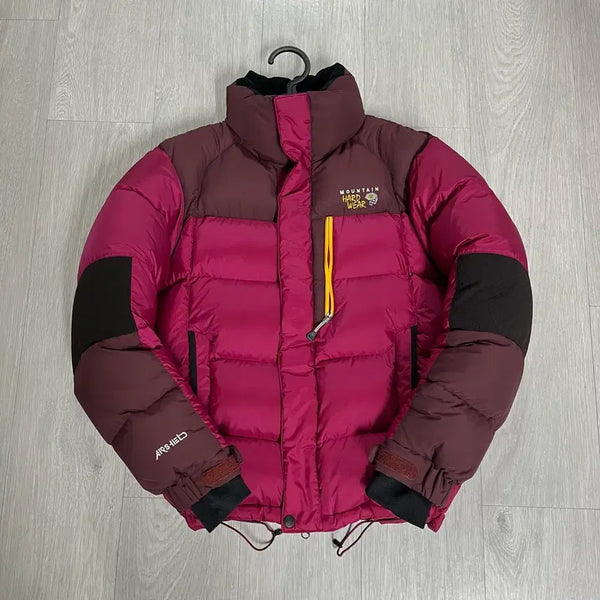 [BUNJANG] Mountain Hardwear Puffer Jacket / 마운틴하드웨어 숏패딩 핑크/버건디