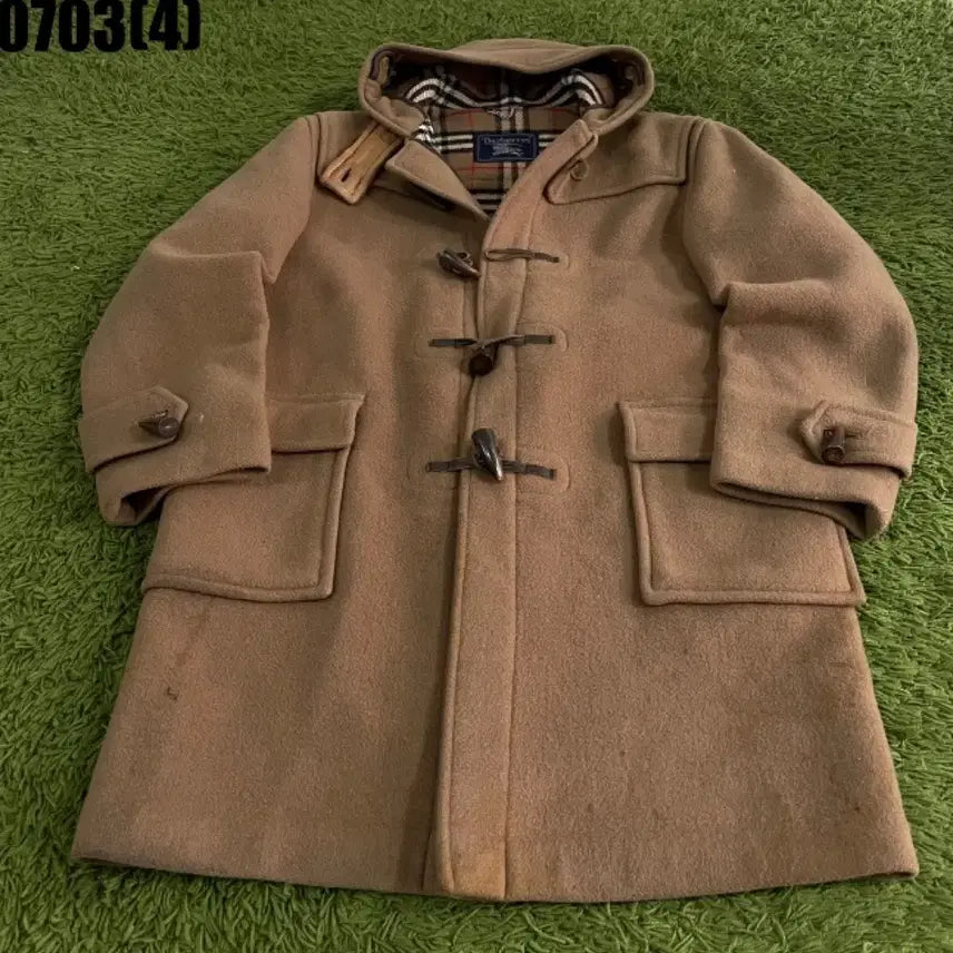 [BUNJANG] Burberry Duffle Coat Beige / 버버리 더플코트 베이지