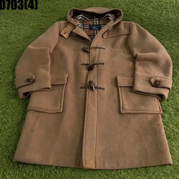 [BUNJANG] Burberry Duffle Coat Beige / 버버리 더플코트 베이지