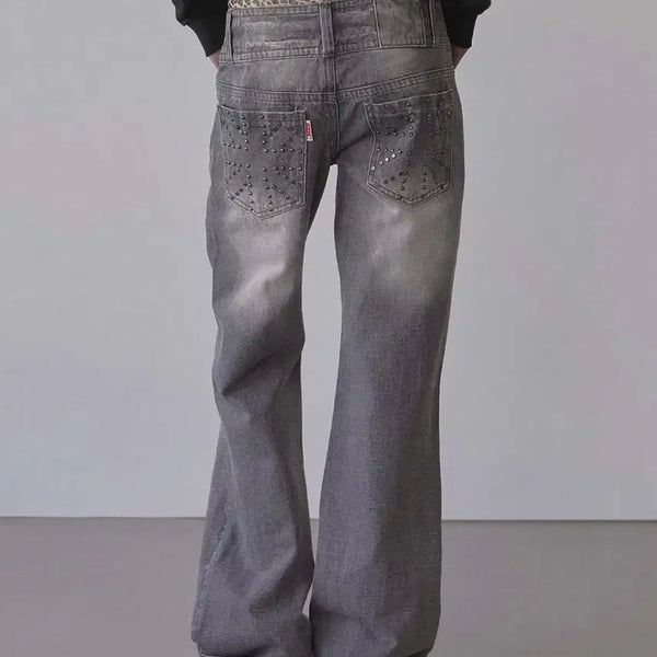 [BUNJANG] Sculptor Union Jack Engineered Denim (Washed Gray) S / 스컬프터 유니온 잭 데님(그레이) 새상품