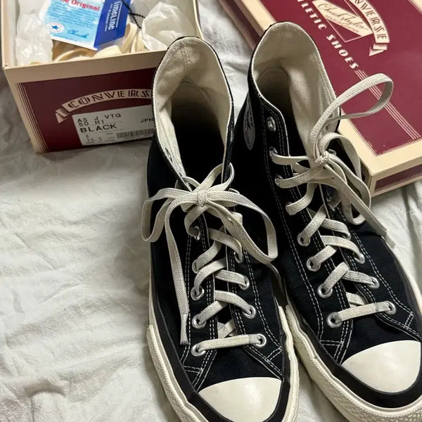 [BUNJANG] Converse Japan Timeline 1950 50's All Star High Black / 265) 컨버스 재팬 타임라인 1950 50's 올스타 하이 블랙