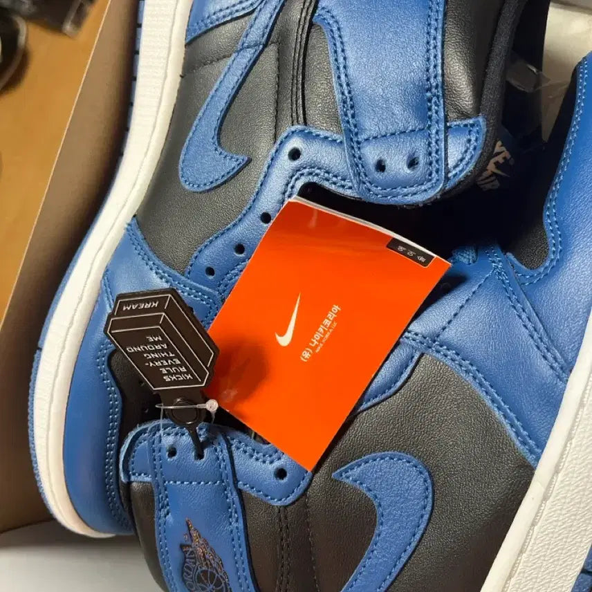 [BUNJANG] Nike Air Jordan 1 High Dark Marina Blue Black (265) / 새상품)265)나이키 조던1하이 다크마리나블랙