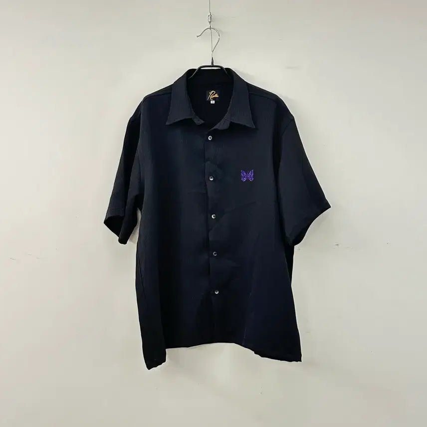 [BUNJANG] Needles Art Pique Pleats Shirt XL / 니들스 아트 피케 플리츠 셔츠 XL사이즈 ( A2341 )