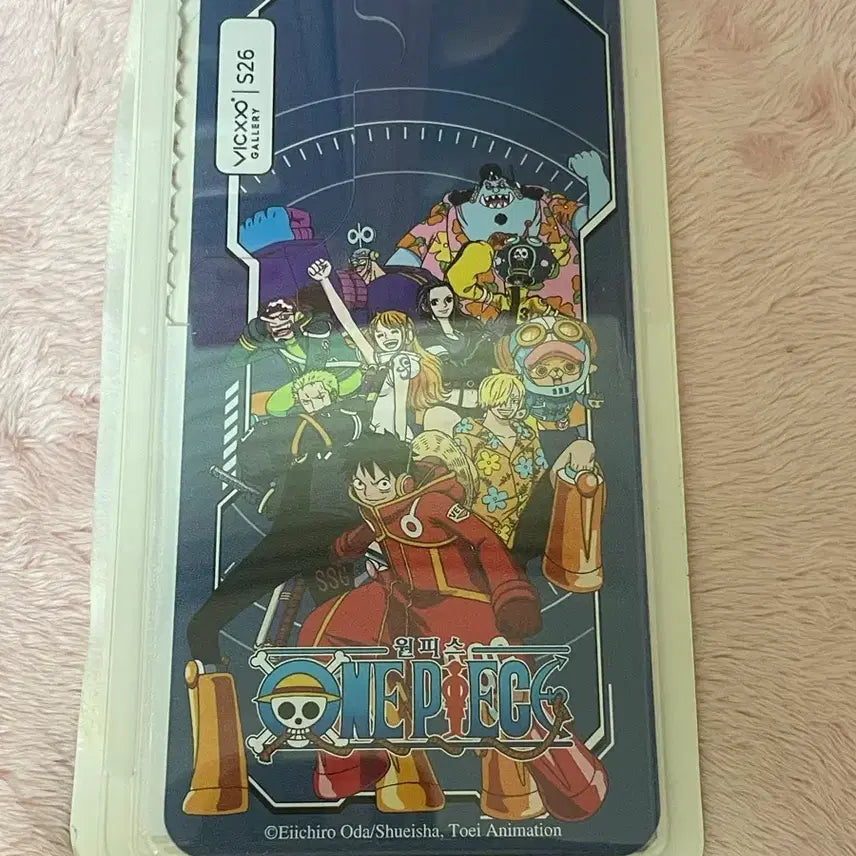 [BUNJANG] One Piece STICKER SKIN Case for S26 / 원피스 띠부띠부스킨 케이스