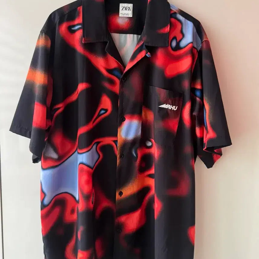 [BUNJANG] Zara x Rhuigi Collaboration Short Sleeve Shirt XL / zara x rhuigi 자라 루이지 ruhde 반팔셔츠