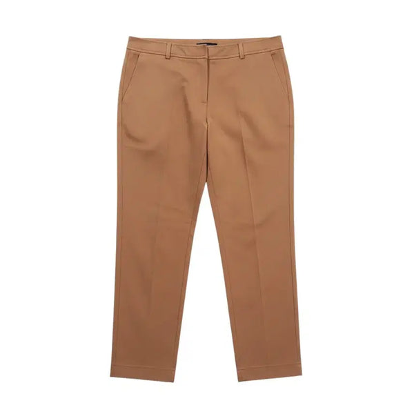 [BUNJANG] BCBG Beige Cotton Pants / 여성 70-98/ BCBG 심플 베이지 코튼팬츠 32-102