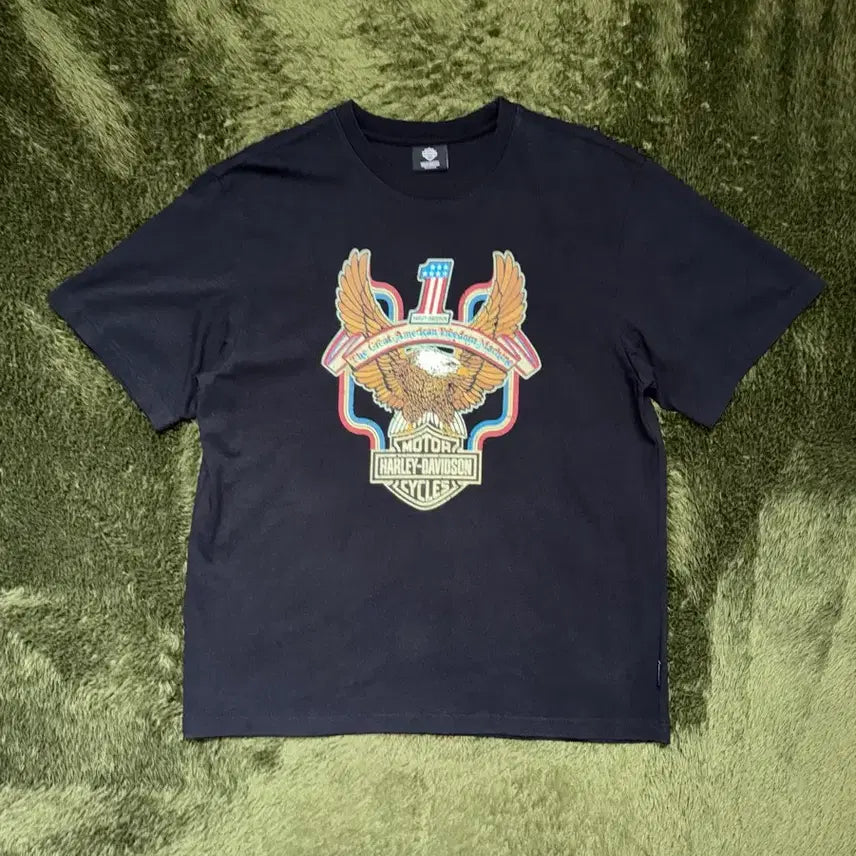 [BUNJANG] Harley-Davidson Great American Freedom T-Shirt / [L] 할리데이비슨 그레이트 아메리칸 프리덤 티셔츠