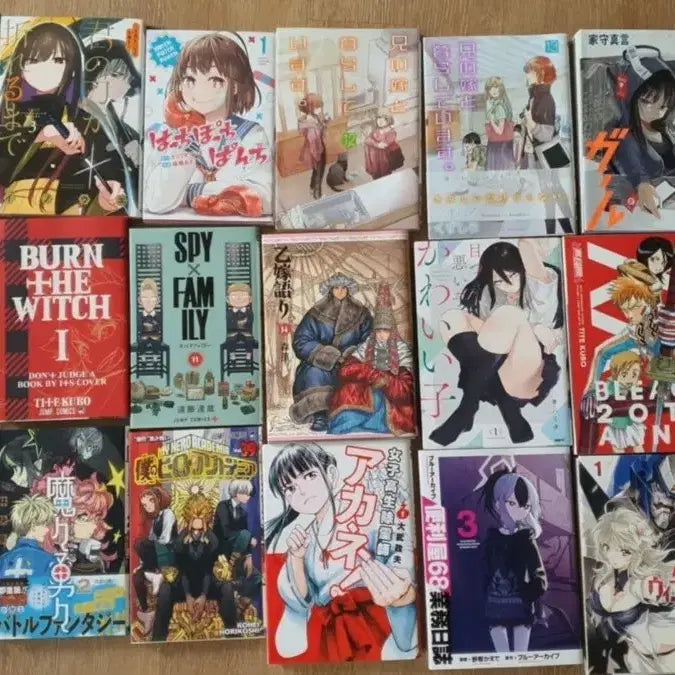 [BUNJANG] Japanese Manga Collection - 20 Volumes / 일본만화 망가 스무권