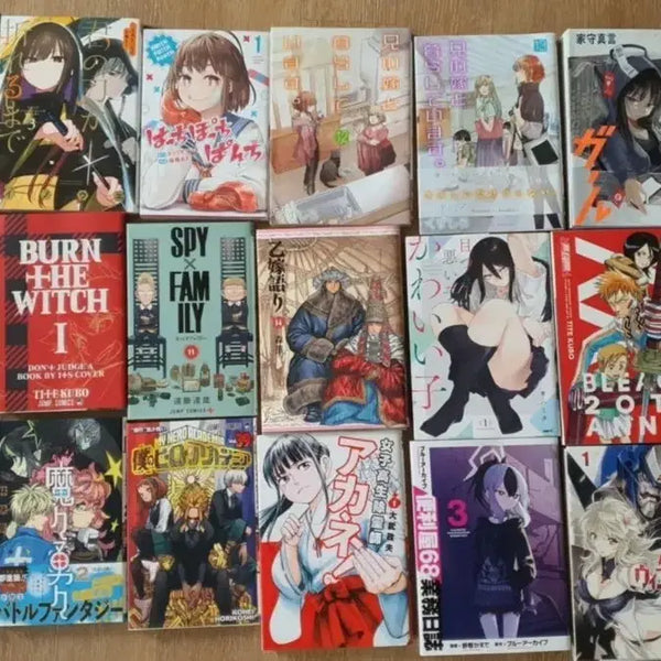 [BUNJANG] Japanese Manga Collection - 20 Volumes / 일본만화 망가 스무권