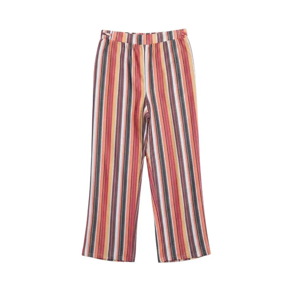 [BUNJANG] Women's Striped Waistband Banding Pants L / 여성L/ 허리끈 스트라이프 밴딩팬츠 32-110