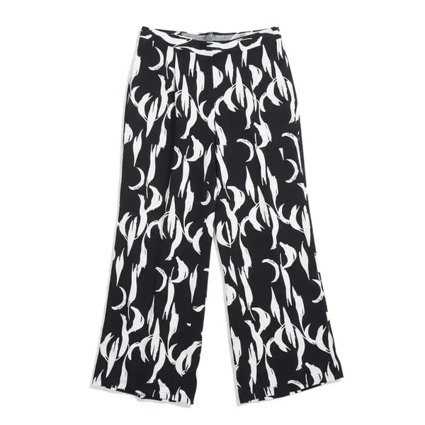 [BUNJANG] Women's Elastic Waist Wide Leg Pants / 여성F/ dressed out 밴딩 와이드팬츠 32-111